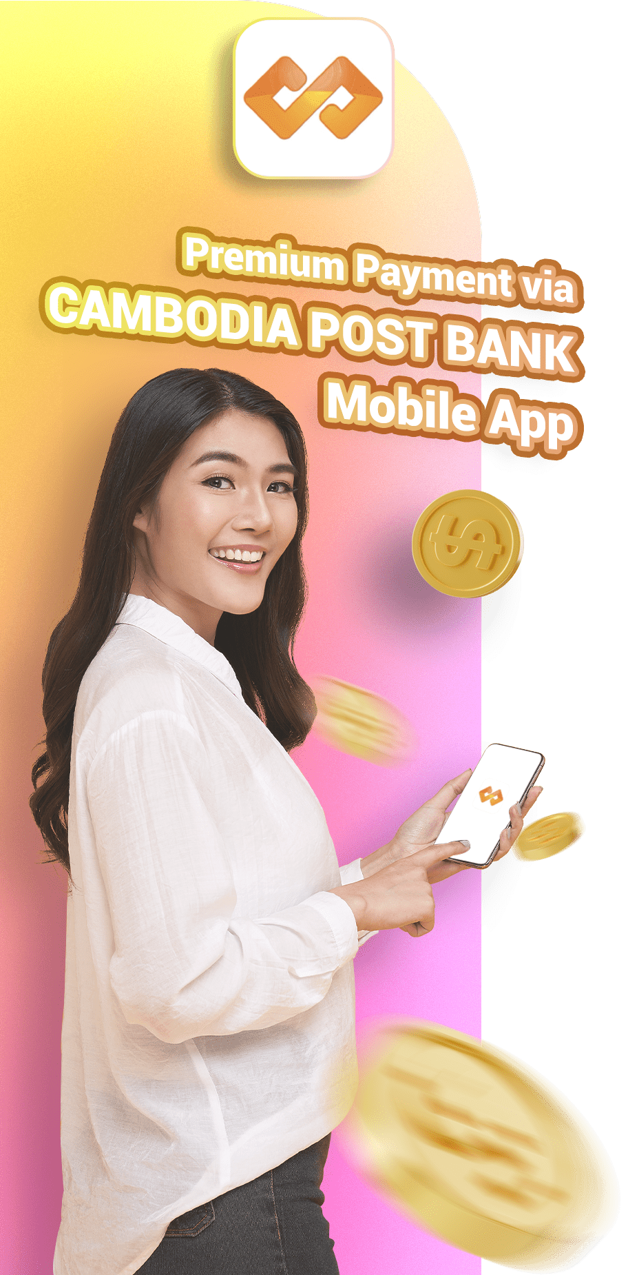 Premium payment via Mobile Bank_Cambodia Post Bank_V Banner (2)