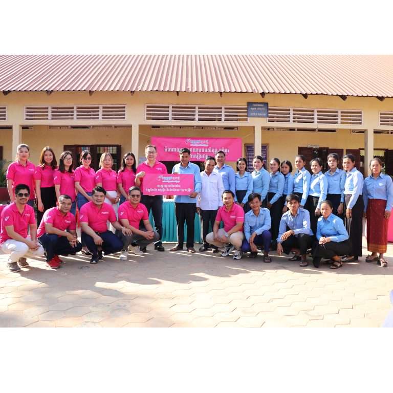 Sovannaphum Life supports Phum​ O Primary School in Siem Reap province